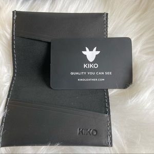 KIKO LEATHER SLIM CARD CASE